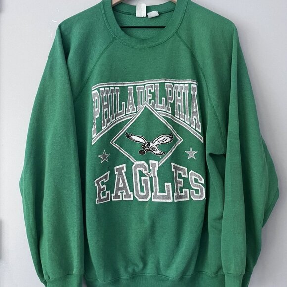 Philadelphia Eagles Football Sweatshirt, Philadelphia Eagles Shirt Retro - Picture 2 of 3